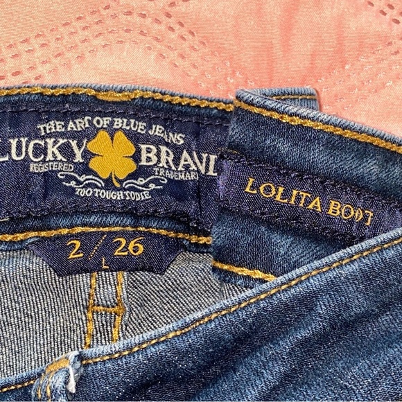 Lucky Brand Blue Lolita Boot Cut Jeans Classic Style - Picture 3 of 6